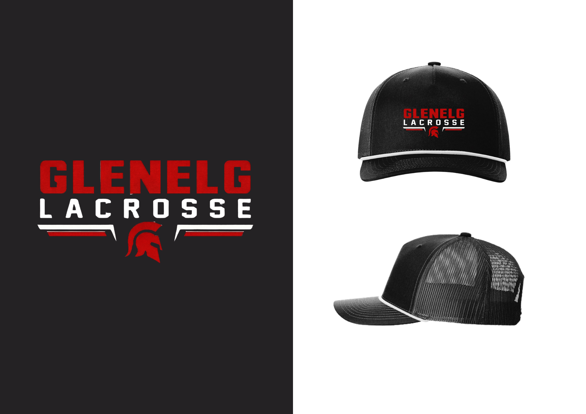 GLENELG LACROSSE ROPE TRUCKER HAT